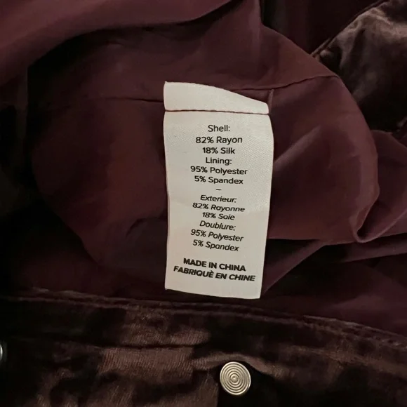 Cinq à Sept Dillon Cropped Velvet Jacket - Picture 10 of 11